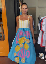 Load image into Gallery viewer, Limoncello/Lobster Sun Dress
