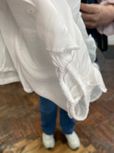 Load image into Gallery viewer, Aira Ruffle Top White
