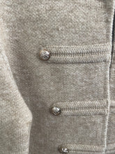 Load image into Gallery viewer, Maeve Knitted Military Jacket Mocha
