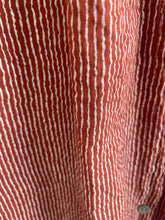 Load image into Gallery viewer, Valencia Stripe Voile Short Sleeve Terracota

