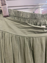 Load image into Gallery viewer, Voile Maxi Skirt Khaki
