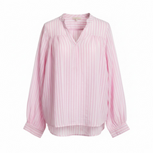 Load image into Gallery viewer, Maia Stripe Shirt Pink
