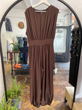 Load image into Gallery viewer, Jenny Balloon Trouser Jumpsuit Chocolate

