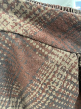 Load image into Gallery viewer, Checked Corduroy Skirt Brown/Rust
