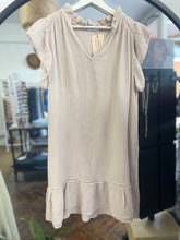 Load image into Gallery viewer, Suri Cheesecloth Insert Dress Stone
