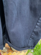 Load image into Gallery viewer, Brielle Stretch Barrel Leg Trouser Navy
