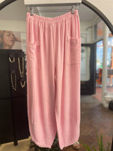 Load image into Gallery viewer, Teabag Tapered Leg Trouser Pink
