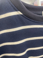 Load image into Gallery viewer, Doris Striped Long Sleeve Navy/Ecru
