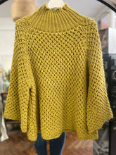 Load image into Gallery viewer, Fara Chunky Funnel Neck Jumper Olive
