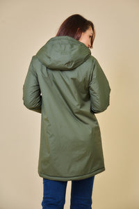 Sol Parka Raincoat Khaki