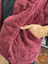 Load image into Gallery viewer, Naya Needlecord Jacket Bordeaux
