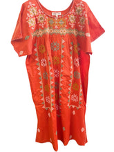 Load image into Gallery viewer, Amara Kaftan Orange
