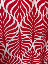 Load image into Gallery viewer, Cassy Sleeveless Tiered Dress Red Leaf Print
