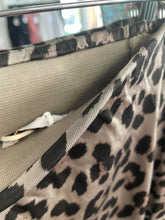 Load image into Gallery viewer, Kat Bias Cut Satin Leopard Skirt Taupe
