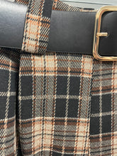 Load image into Gallery viewer, Madeleine Checked Trouser Black
