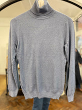 Load image into Gallery viewer, Fine Knit Roll Neck Airforce
