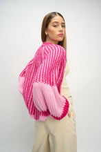 Load image into Gallery viewer, Liana Knit Cardigan Pink/Bubblegum
