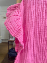 Load image into Gallery viewer, Sunny Cheesecloth Swing Dress Pink
