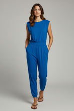 Load image into Gallery viewer, Jenny Balloon Trouser Jumpsuit Cobalt
