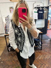 Load image into Gallery viewer, Flo Knitted Waistcoat Charcoal
