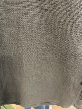 Load image into Gallery viewer, Washed Linen Frill Waistcoat Black
