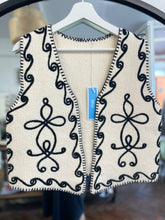 Load image into Gallery viewer, Flo Knitted Waistcoat Cream
