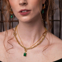 Load image into Gallery viewer, Delta Malachite Necklace
