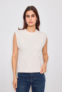 Elena Cable Knit Tank