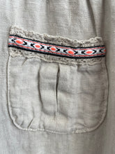 Load image into Gallery viewer, Tara Linen Hareem Trouser Beige
