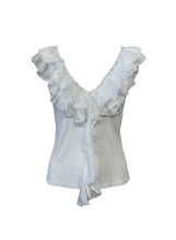 Load image into Gallery viewer, Naya Frill Vest White
