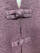 Load image into Gallery viewer, Lumi Frog Loop Fastening Cardigan Wine
