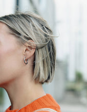 Load image into Gallery viewer, Silver Hoop Earrings - 1.5cm, Waterproof
