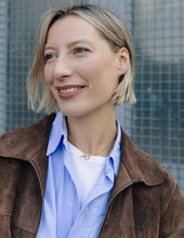 Load image into Gallery viewer, Gold Herringbone Toggle Chain Necklace, Waterproof
