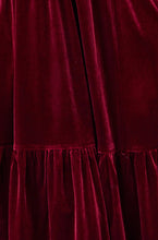 Load image into Gallery viewer, Kate Velvet Midi Dress - Burgundy
