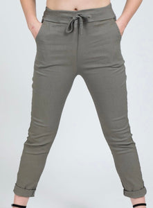 Magic Stretch Trousers Khaki