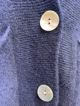 Load image into Gallery viewer, Perry Pocket Cardigan Navy
