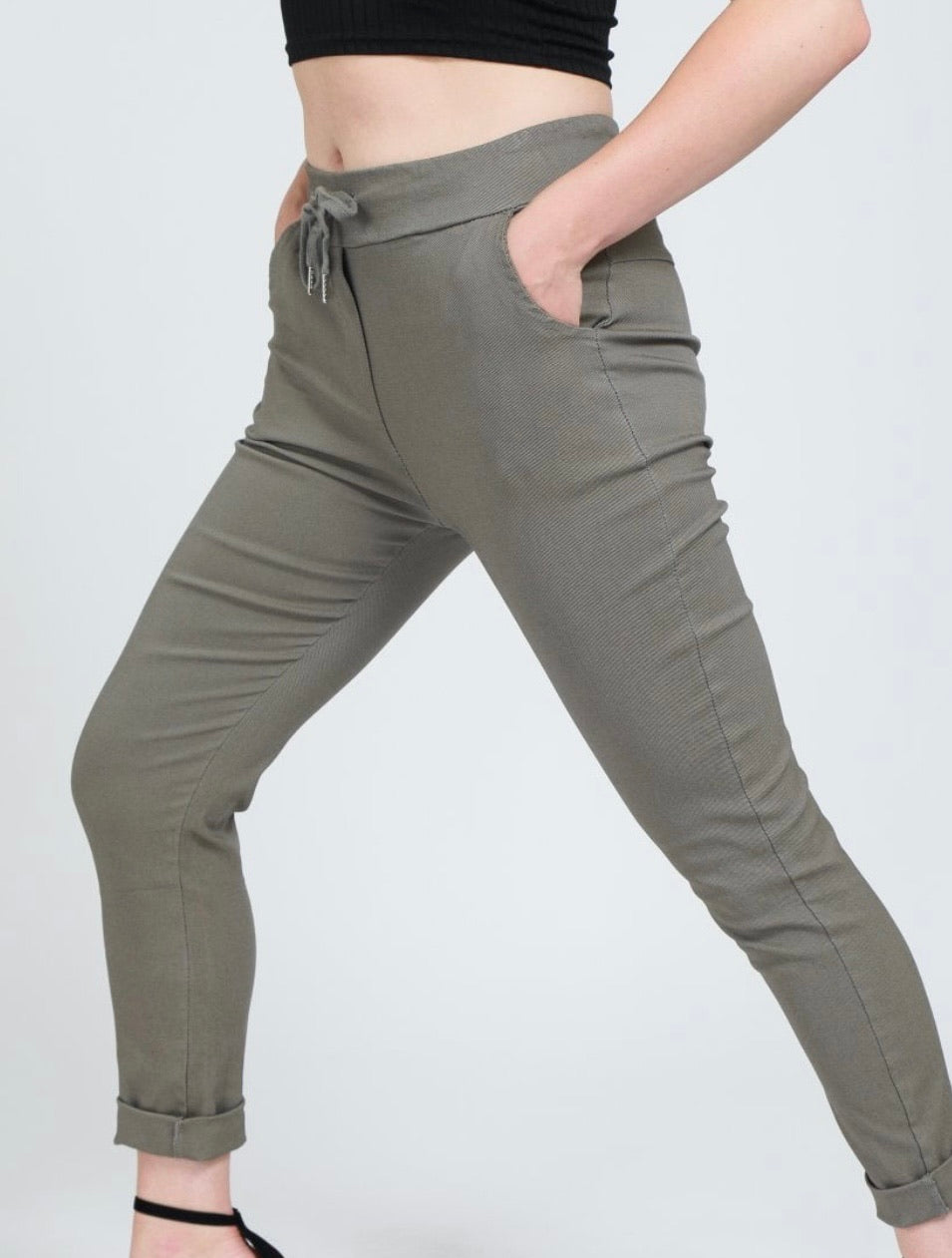 Magic Stretch Trousers Khaki