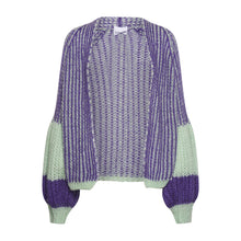 Load image into Gallery viewer, Liana Knit Cardigan Lilac/Sage
