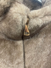 Load image into Gallery viewer, XL Loxy Faux Mink Fur Gilet - Taupe
