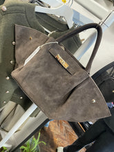 Load image into Gallery viewer, Sienna Suede Bag Chocolate
