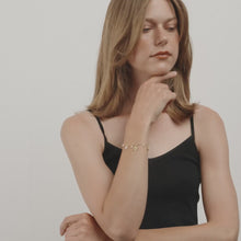 Load and play video in Gallery viewer, MYLAN bracelet gold-plated
