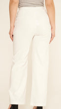 Load image into Gallery viewer, Wide Leg Stretch Trousers White
