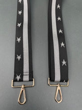 Load image into Gallery viewer, Silver Star Bag Straps
