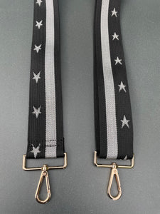 Silver Star Bag Straps