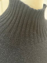 Load image into Gallery viewer, Tammy Ribbed Turtle Neck Jumper Blk
