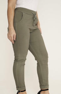 XL Magic Stretch Trousers Khaki