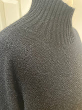 Load image into Gallery viewer, Tammy Ribbed Turtle Neck Jumper Blk
